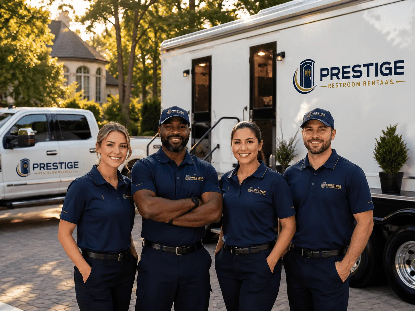 Trusted Luxury Portable Restrooms company in Bivins, TX